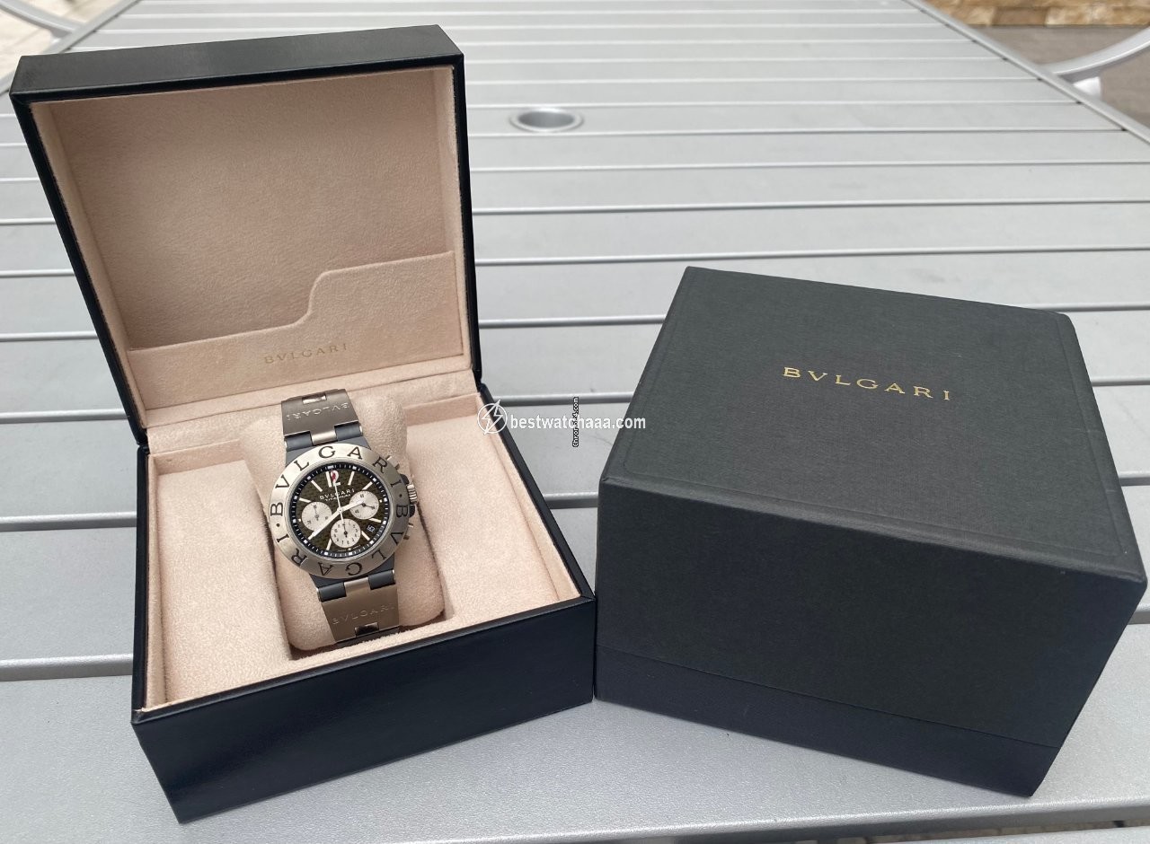 IMG_9086 Bulgari Diagono Mens watch Unisex Automatic Titanium TI 44 TA CH 3