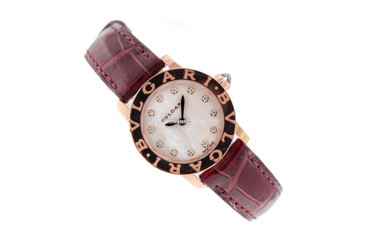 IMG_9086 Bulgari Bulgari Womens watch Quartz Rose gold 102751 BBLP26WGLC11 12 3
