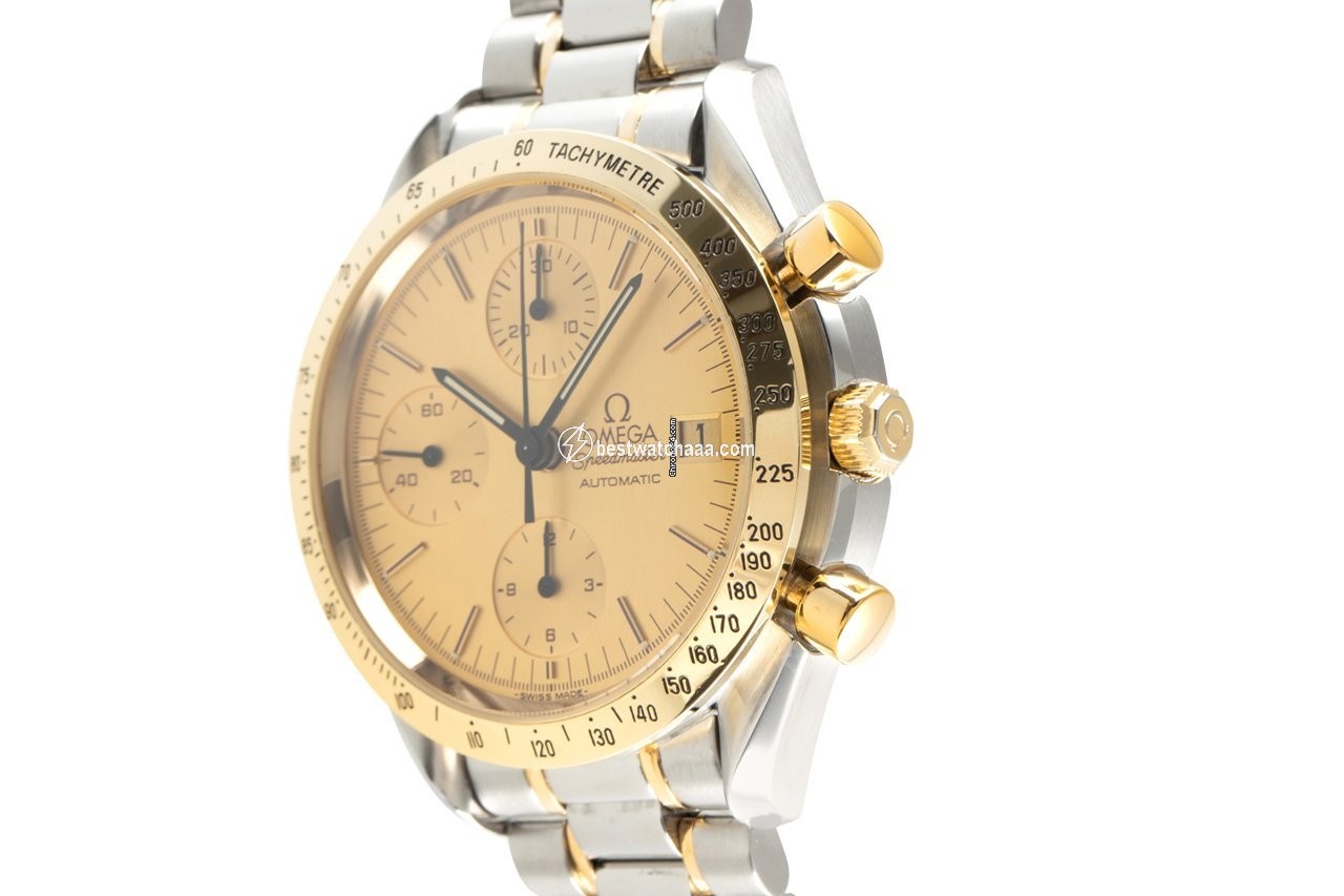 IMG_9086 Omega Speedmaster Date Mens watch Unisex Automatic Gold Steel 3311.10.00 3