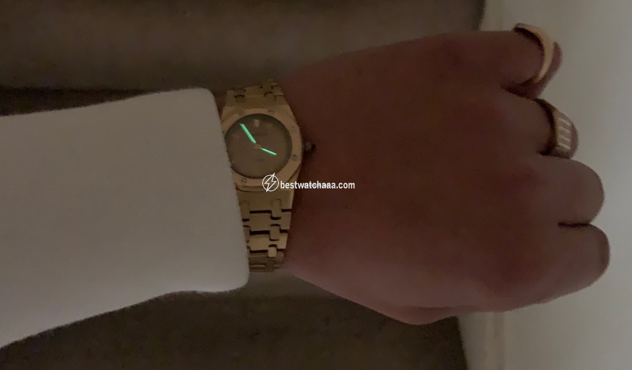 IMG_9086 Audemars Piguet Royal Oak Mens watch Unisex Automatic Yellow gold B45118 3