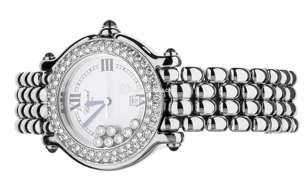 IMG_9086 Chopard Happy Sport Womens watch Automatic Steel 27 8291-2005 3