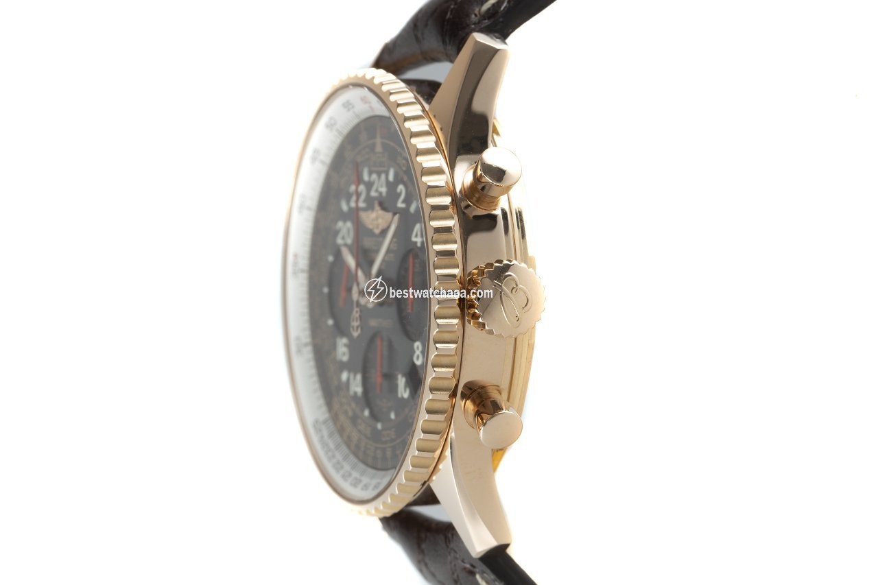 IMG_9086 Breitling Navitimer Cosmonaute Mens watch Unisex Manual winding Red gold RB0210 3