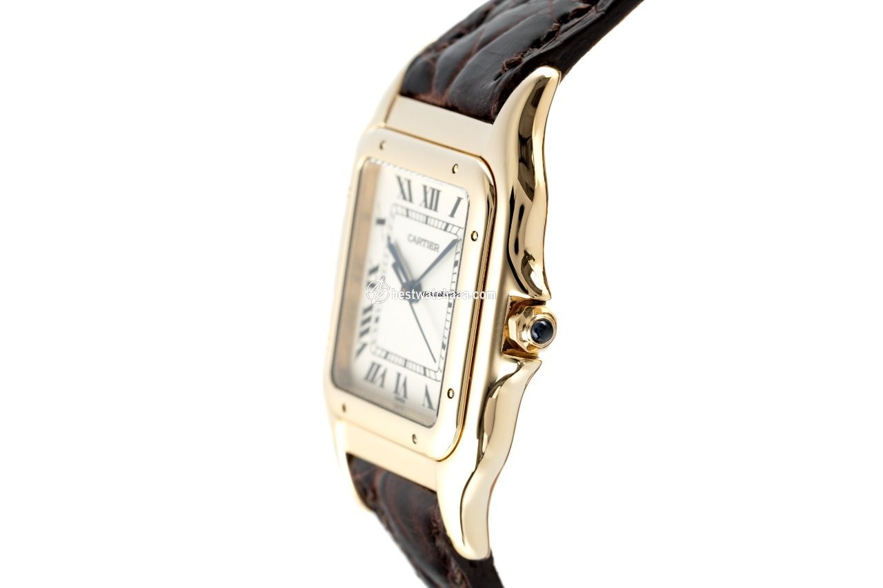 IMG_9086 Cartier Panthere Mens watch Unisex Quartz Yellow gold 8839 3