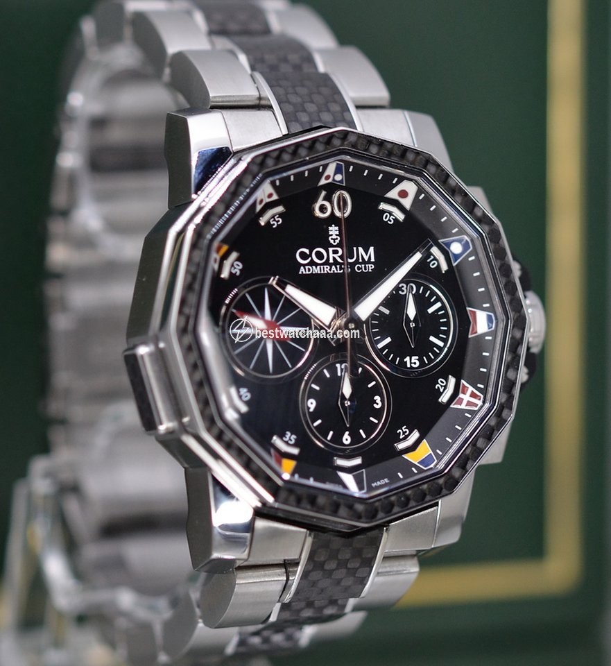 IMG_9086 Corum Admirals Cup Mens watch Unisex Automatic Steel 01.0035 3