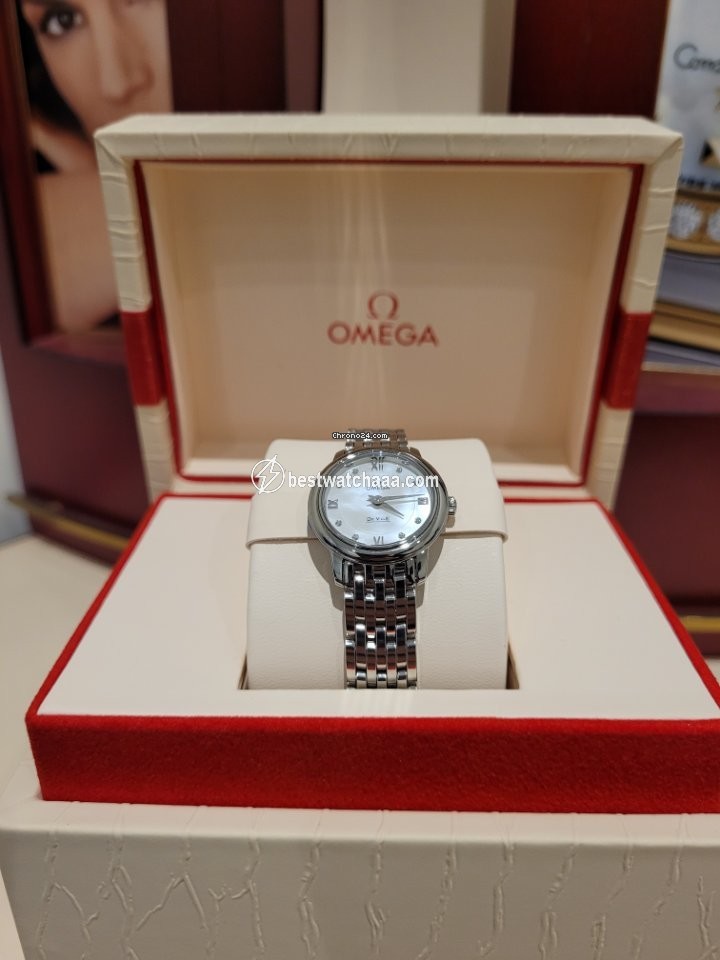 IMG_9086 Omega De Ville Prestige Womens watch Quartz Steel 424.10.24.60.55.001 3