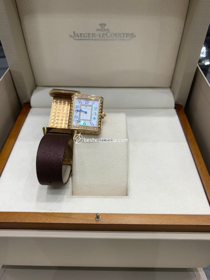 IMG_9086 Jaeger-LeCoultre Reverso Womens watch Manual winding Rose gold 269.2.54 3