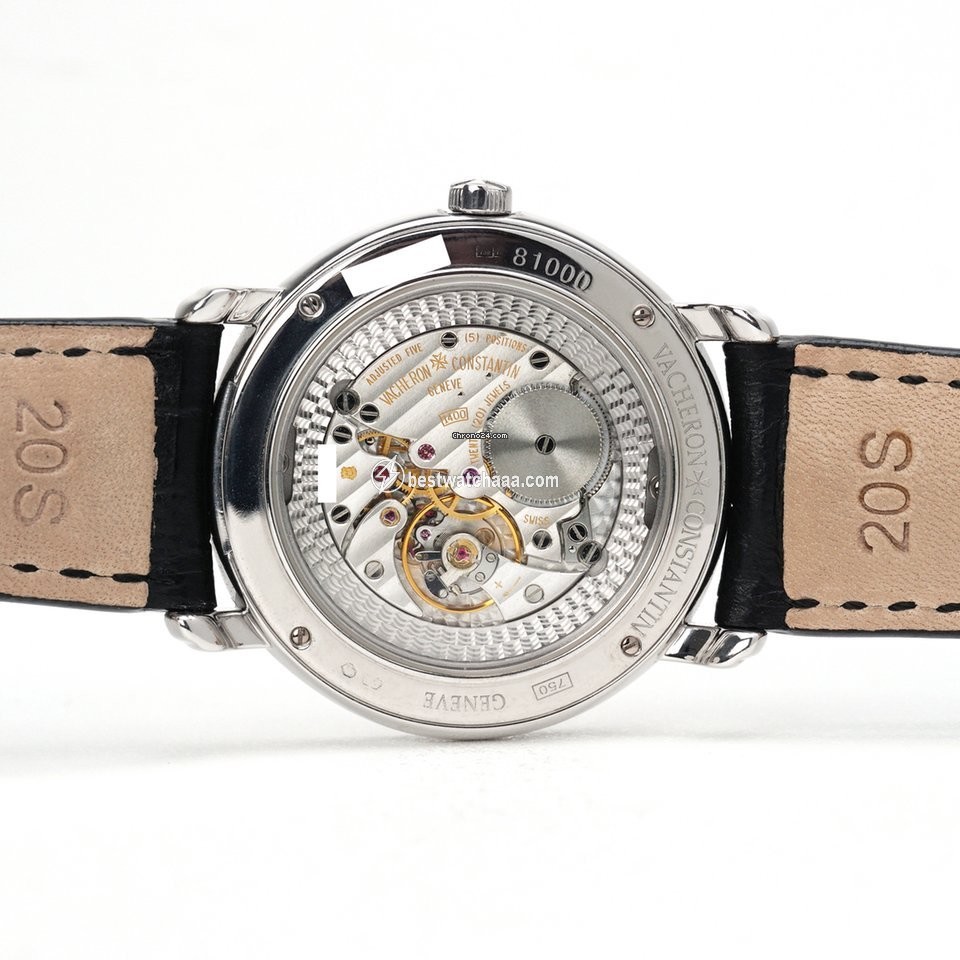 IMG_9086 Vacheron Constantin Malte Mens watch Unisex Manual winding White gold 81000 000g-9107 3
