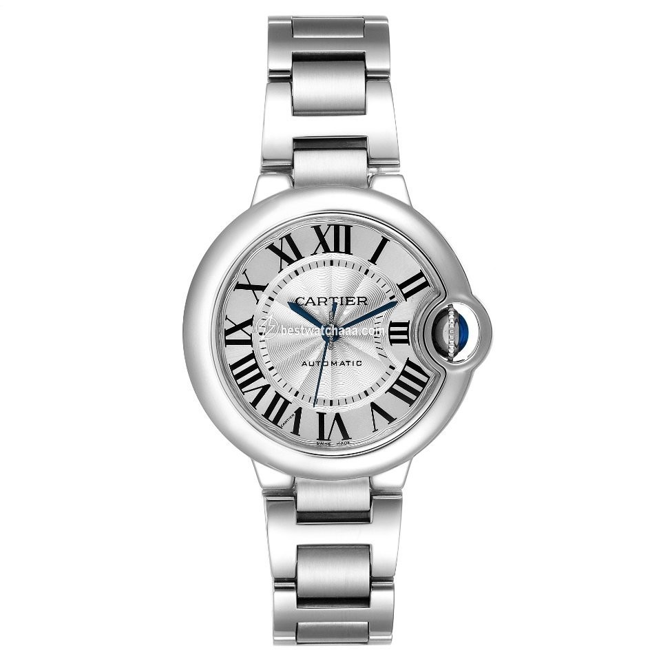 IMG_9086 Cartier Ballon Bleu 33mm Womens watch Automatic Steel W6920071 3