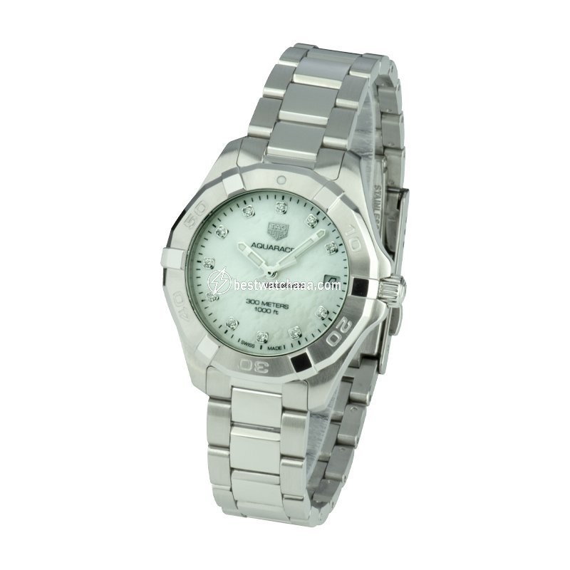 IMG_9086 TAG Heuer Aquaracer Lady Womens watch Quartz Steel WBD1314.BA0740 3