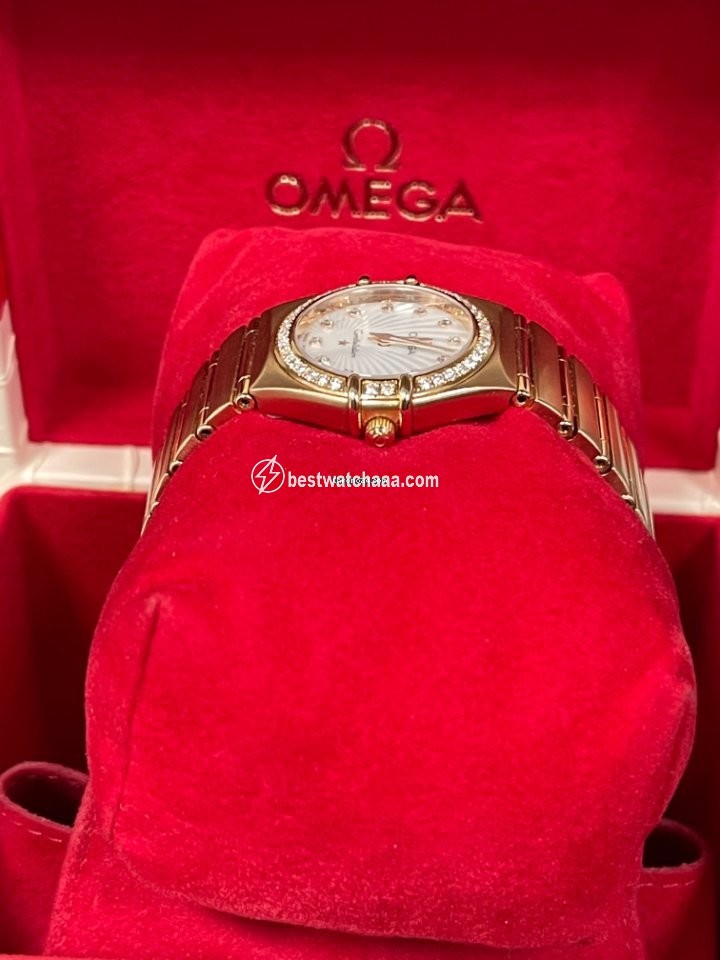 IMG_9086 Omega Constellation Womens watch Automatic Rose gold 90590257 3