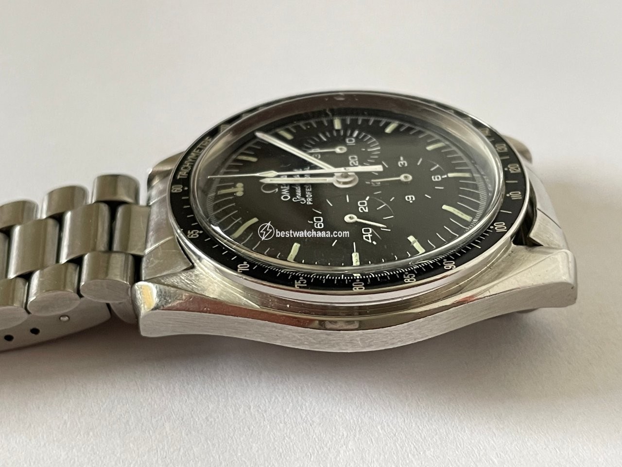 IMG_9086 Omega Speedmaster Professional Moonwatch Mens watch Unisex Manual winding Steel 145.0022-76 3