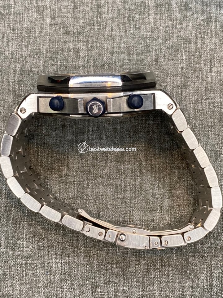 IMG_9086 Audemars Piguet Royal Oak Offshore Chronograph Mens watch Unisex Automatic Steel 25721ST.OO.1000ST.01 3