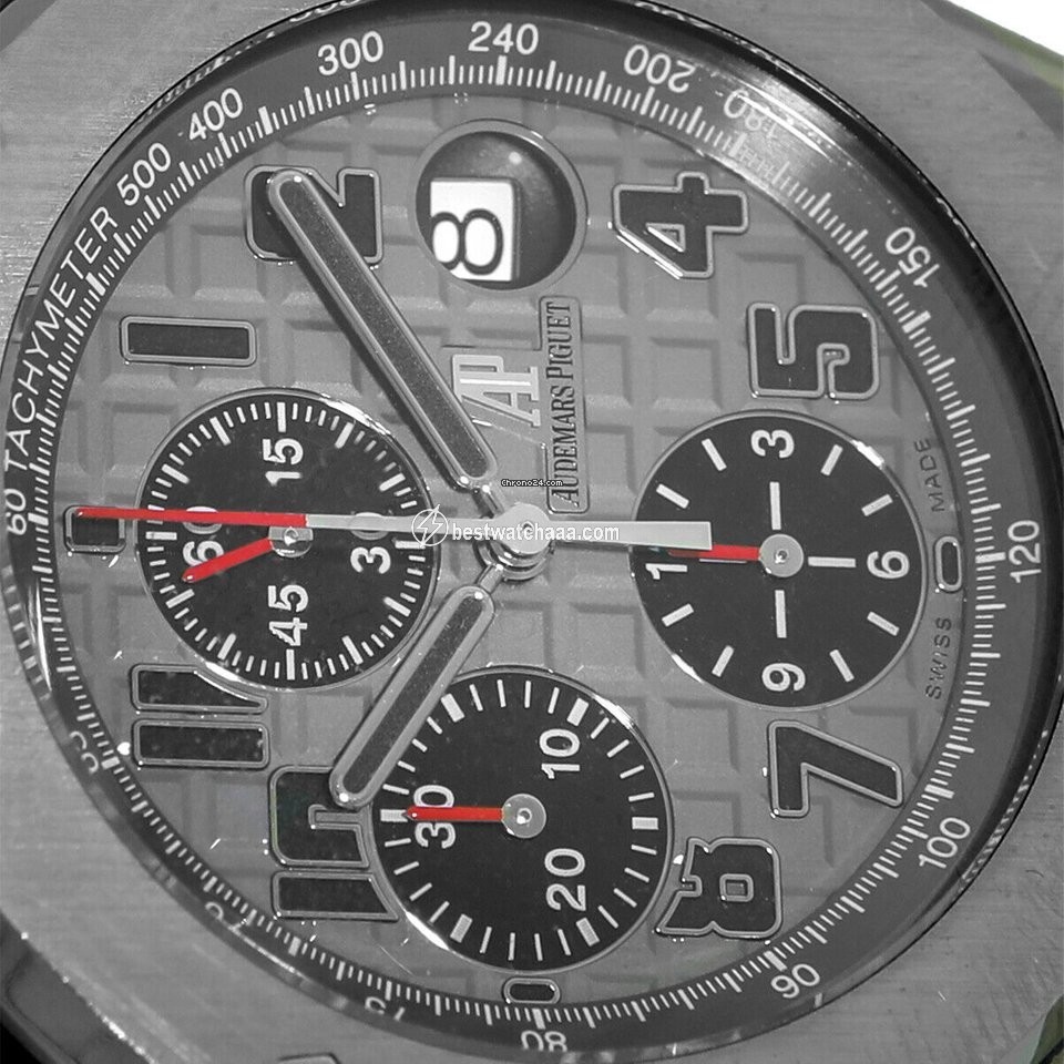 IMG_9086 Audemars Piguet Royal Oak Offshore Chronograph Automatic Titanium 26170 TI 3