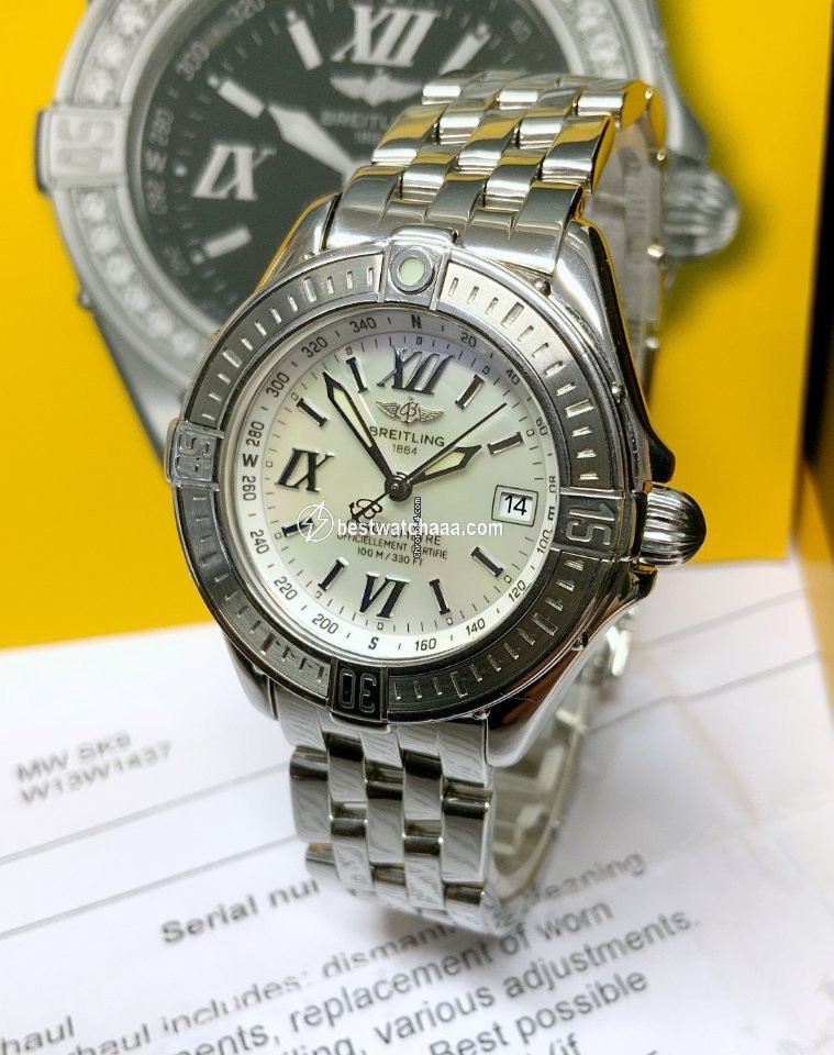 IMG_9086 Breitling Womens watch Quartz Steel A67365 3