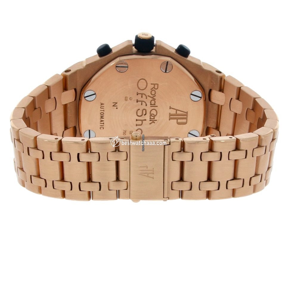 IMG_9086 Audemars Piguet Royal Oak Offshore Chronograph Mens watch Unisex Automatic Rose gold 26170OR.OO.1000OR.01 3