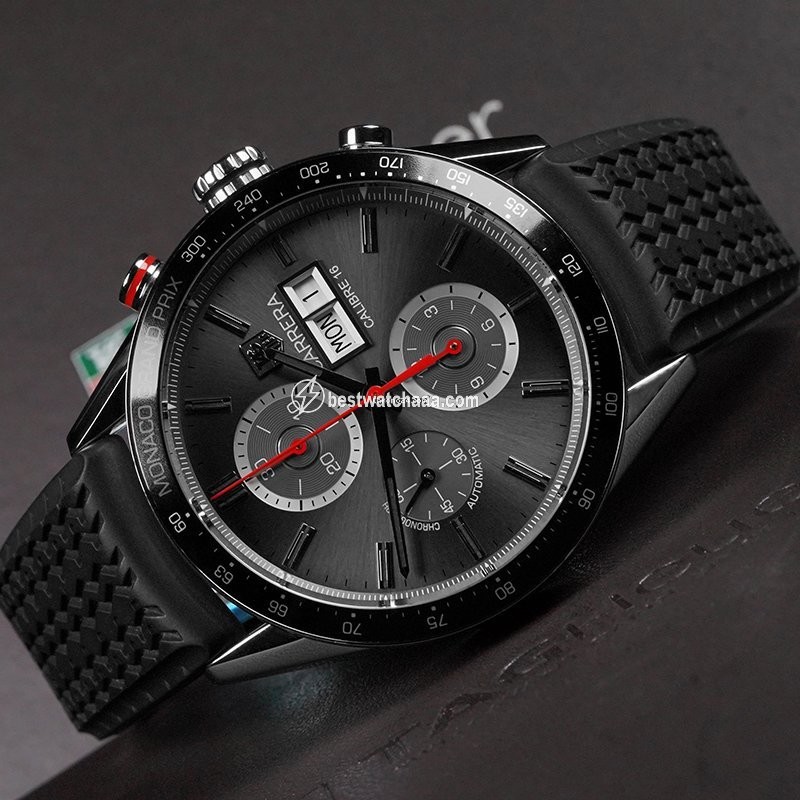 IMG_9086 TAG Heuer Carrera Calibre 16 Mens watch Unisex Automatic Steel CV2A1M.FT6033 3