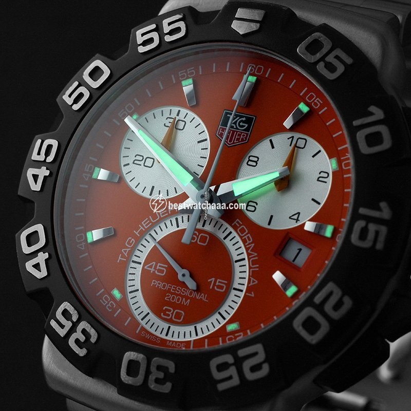 IMG_9086 TAG Heuer Formula 1 Quartz Mens watch Unisex Quartz CAH1113.BA0850 3