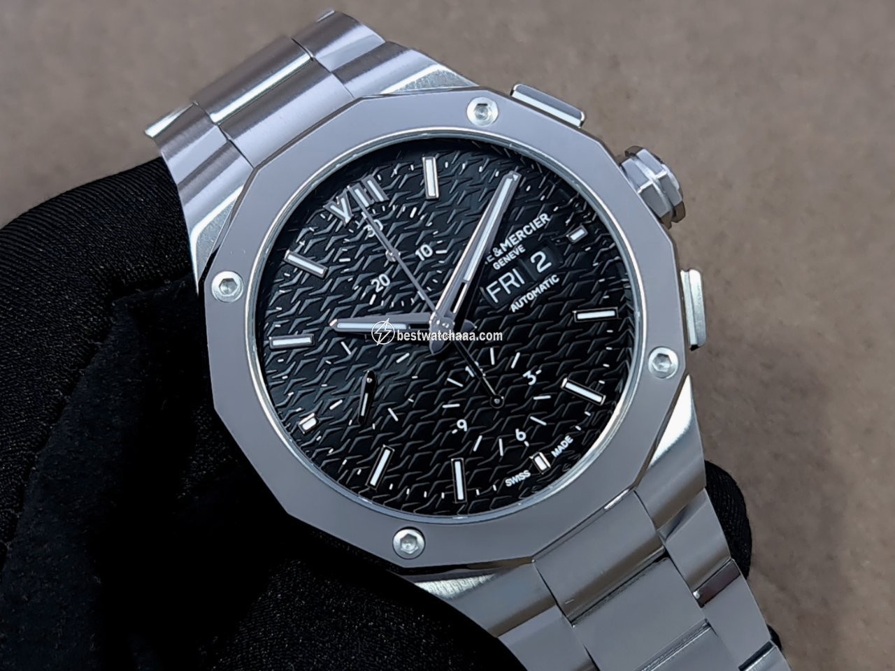 IMG_9086 Baume & Mercier Riviera Mens watch Unisex Automatic Steel M0A10624 3