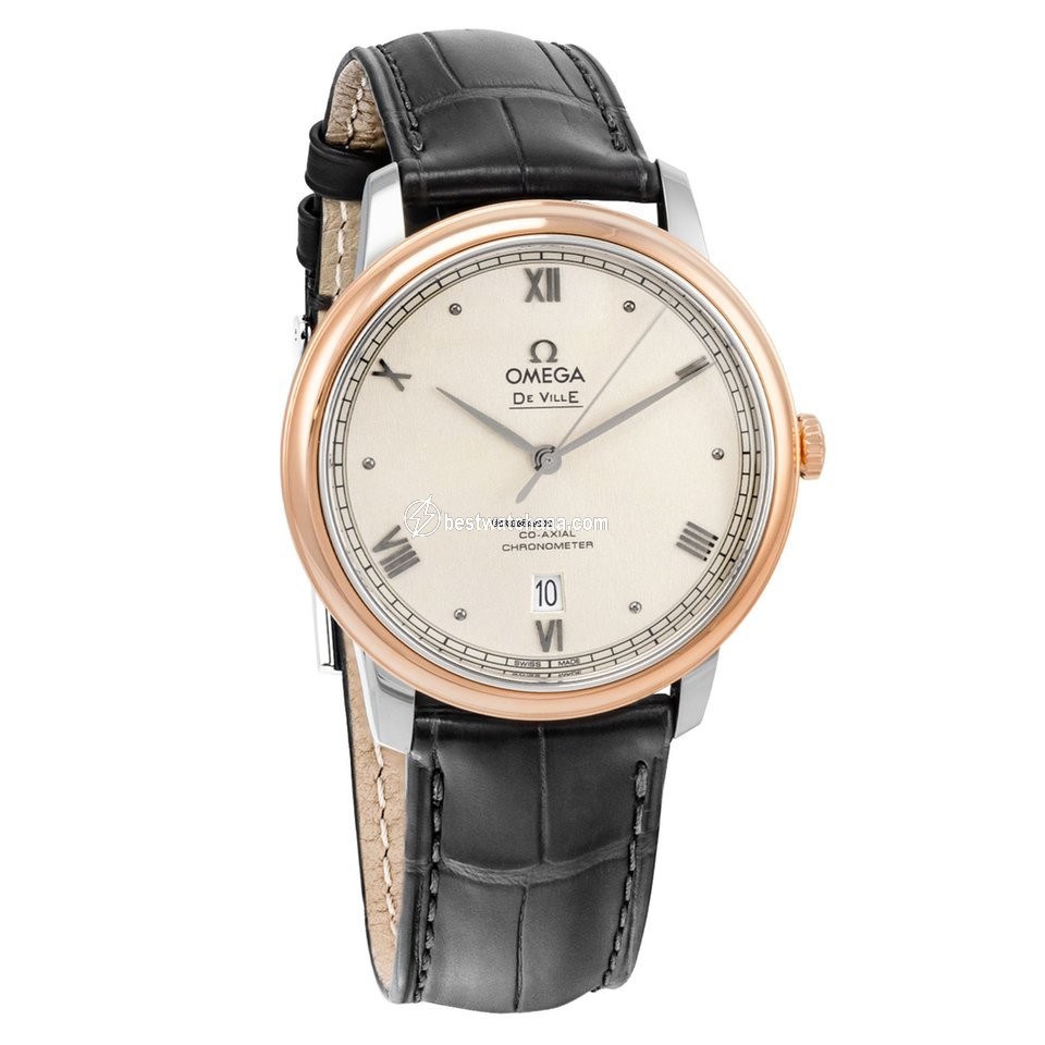 IMG_9086 Omega De Ville Prestige Mens watch Unisex Automatic Gold Steel 424.23.40.20.09.001 3