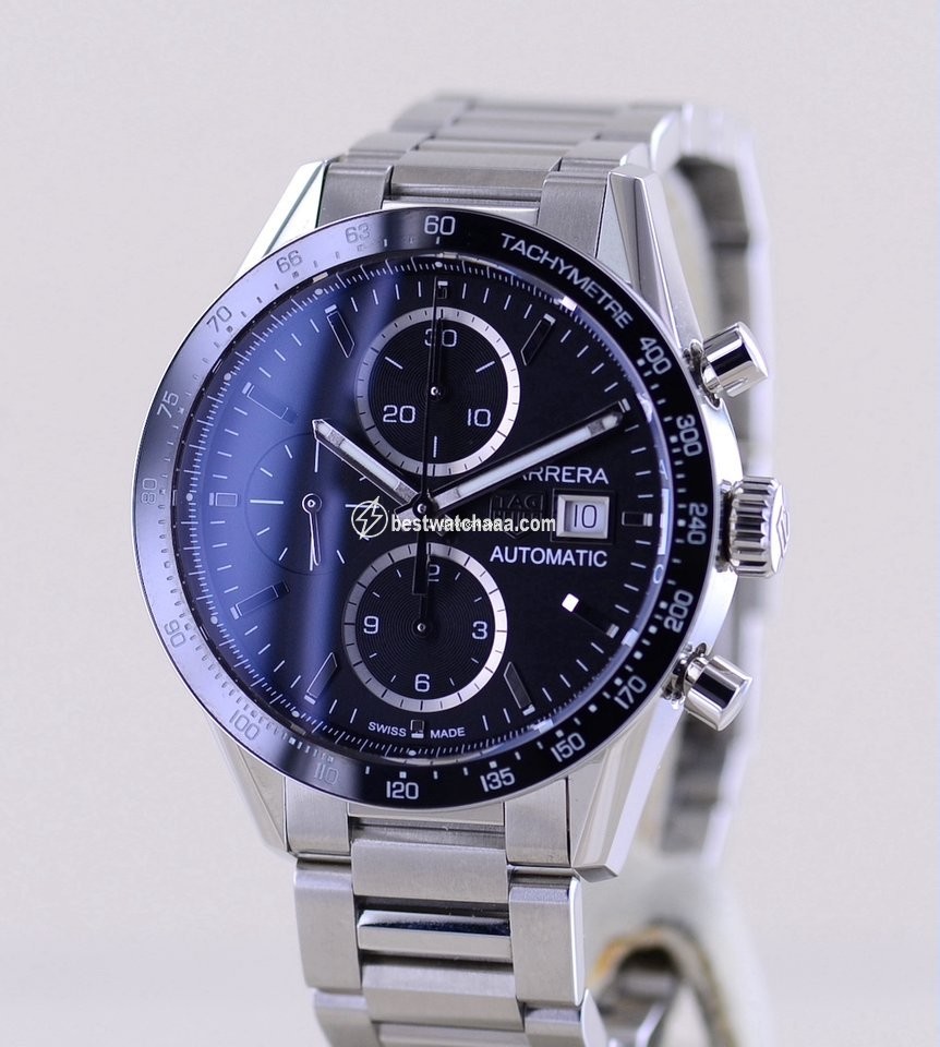 IMG_9086 TAG Heuer Carrera Calibre 16 Mens watch Unisex Automatic Steel CV201AJ 3