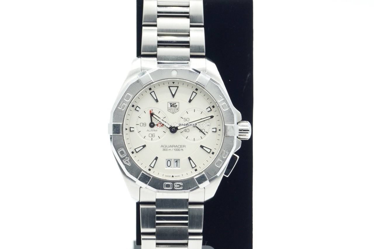 IMG_9086 TAG Heuer Aquaracer 300M Mens watch Unisex Quartz Steel WAY111Y.BA0910 3