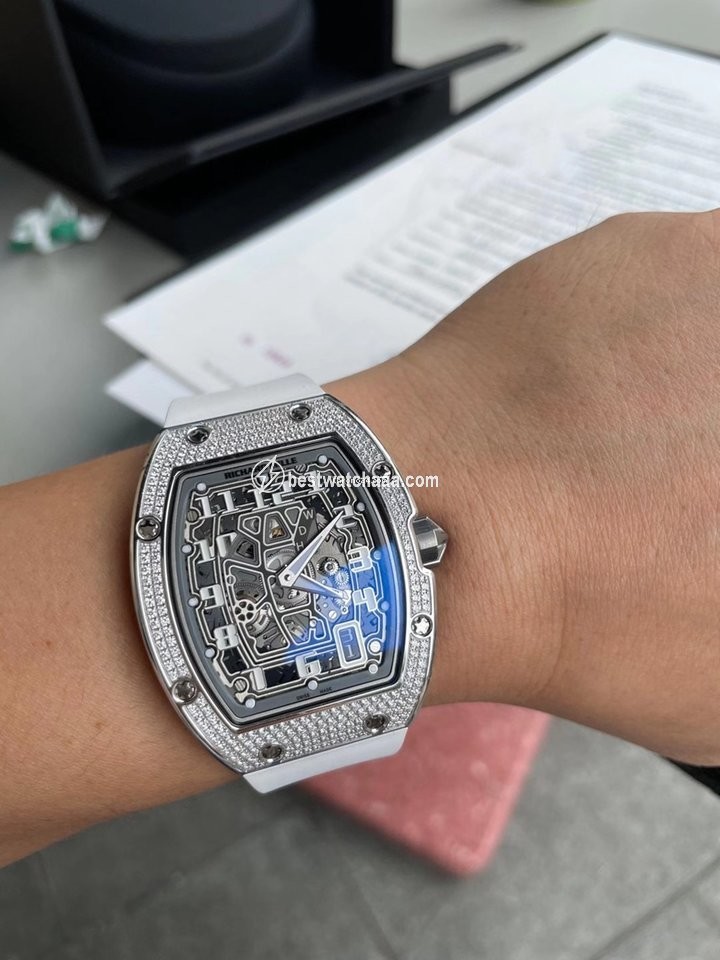 IMG_9086 Richard Mille RM 67 Mens watch Unisex Automatic White gold Richard Mille Extra Flat RM67-01 3