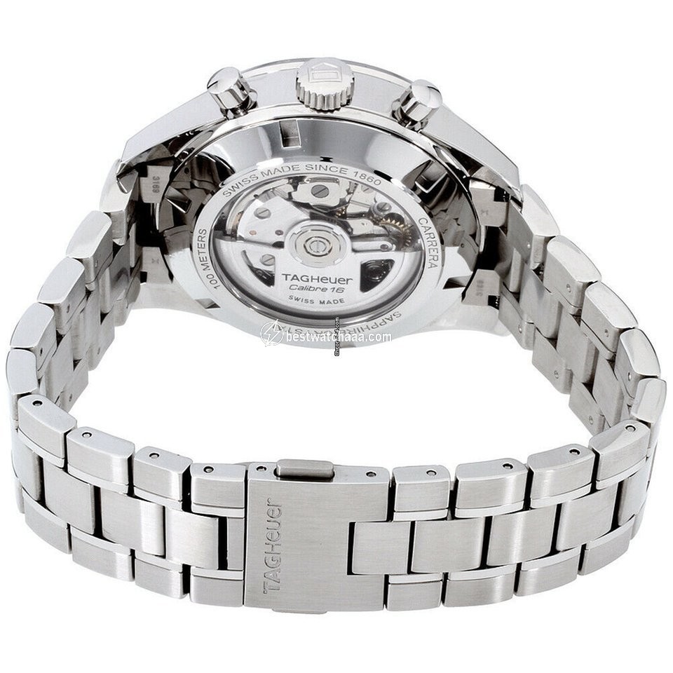 IMG_9086 TAG Heuer Carrera Calibre 16 Mens watch Unisex Automatic Steel CAS2111BA0730-SDB 3