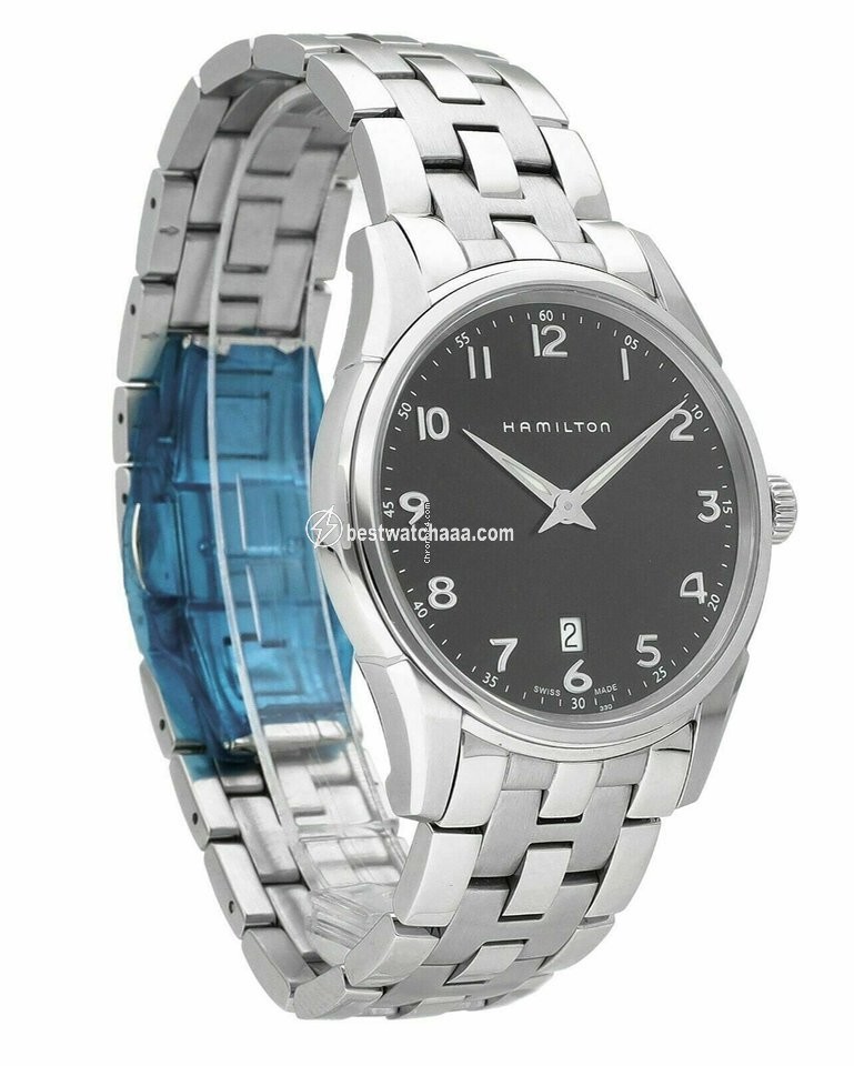 IMG_9086 Hamilton Jazzmaster Thinline Mens watch Unisex Quartz Steel H38511133 3