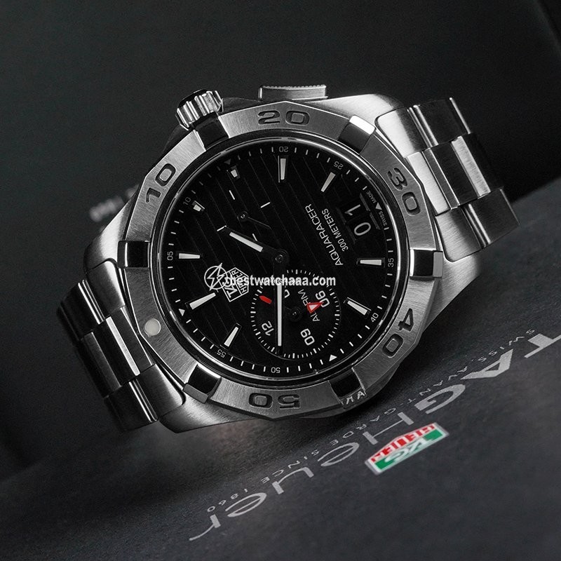 IMG_9086 TAG Heuer Aquaracer 300M Mens watch Unisex Steel WAP111Z.BA0831 3