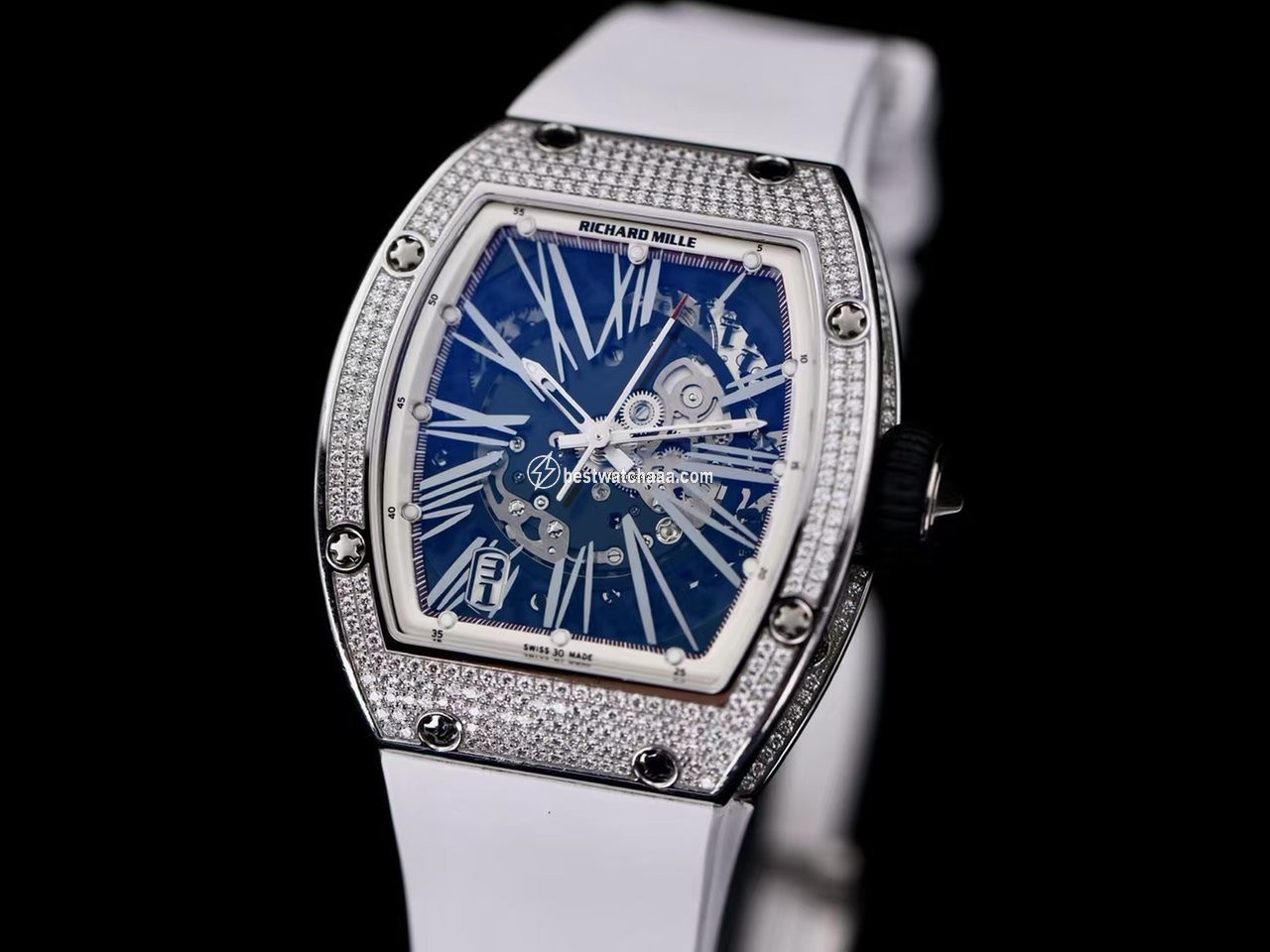 IMG_9086 Richard Mille Mens watch Unisex Automatic White gold Richard Mille RM 023 White Gold 3