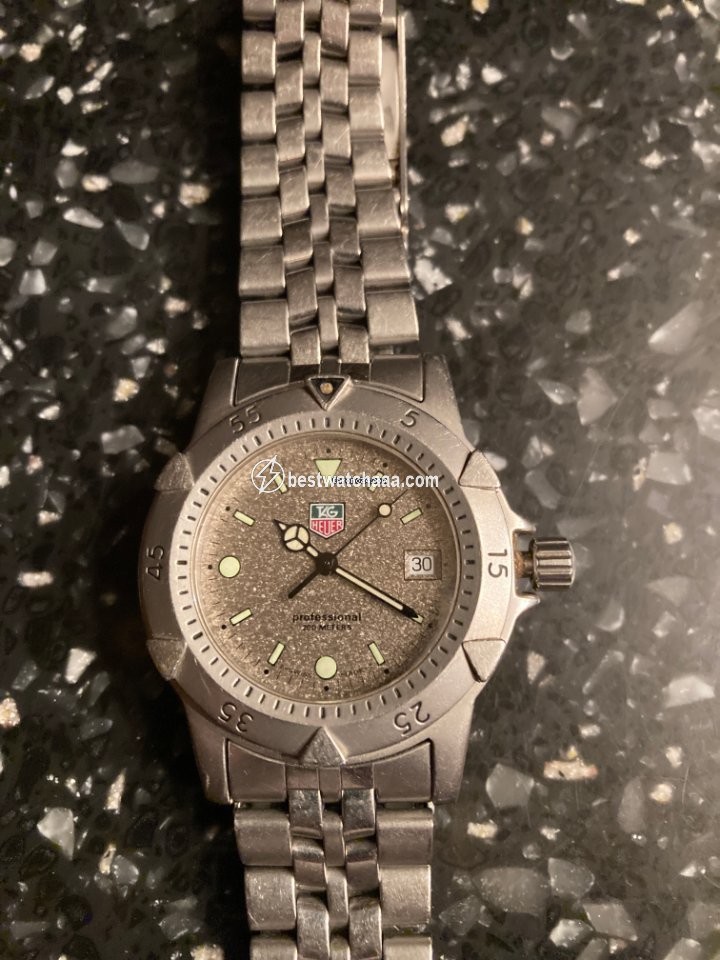 IMG_9086 TAG Heuer 2000 Mens watch Unisex Quartz Steel WD1211-K-20 3