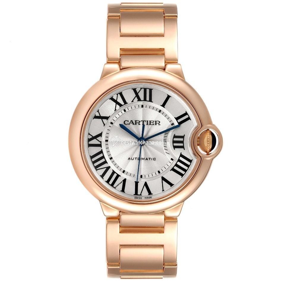 IMG_9086 Cartier Ballon Bleu 36mm Womens watch Automatic Rose gold W69004Z2 3