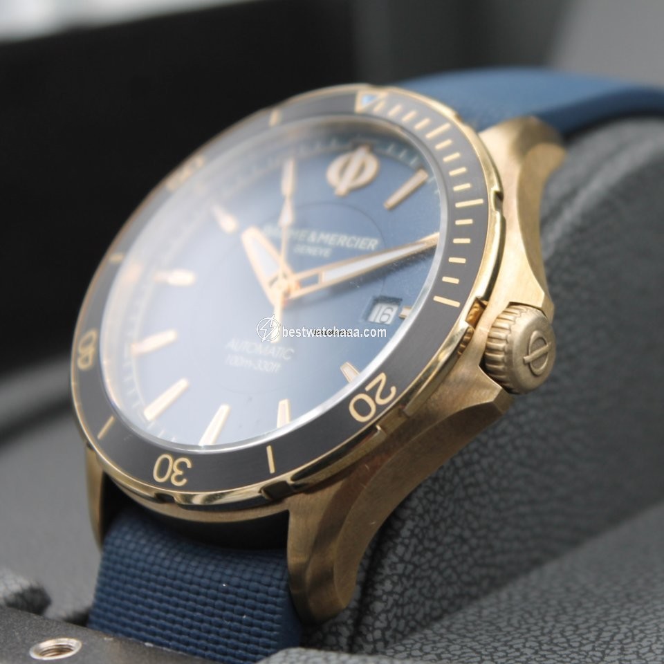 IMG_9086 Baume & Mercier Clifton Mens watch Unisex Automatic Bronze MOA10502 3