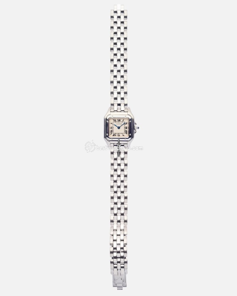 IMG_9086 Cartier Panthere Womens watch Quartz Steel 1320 3