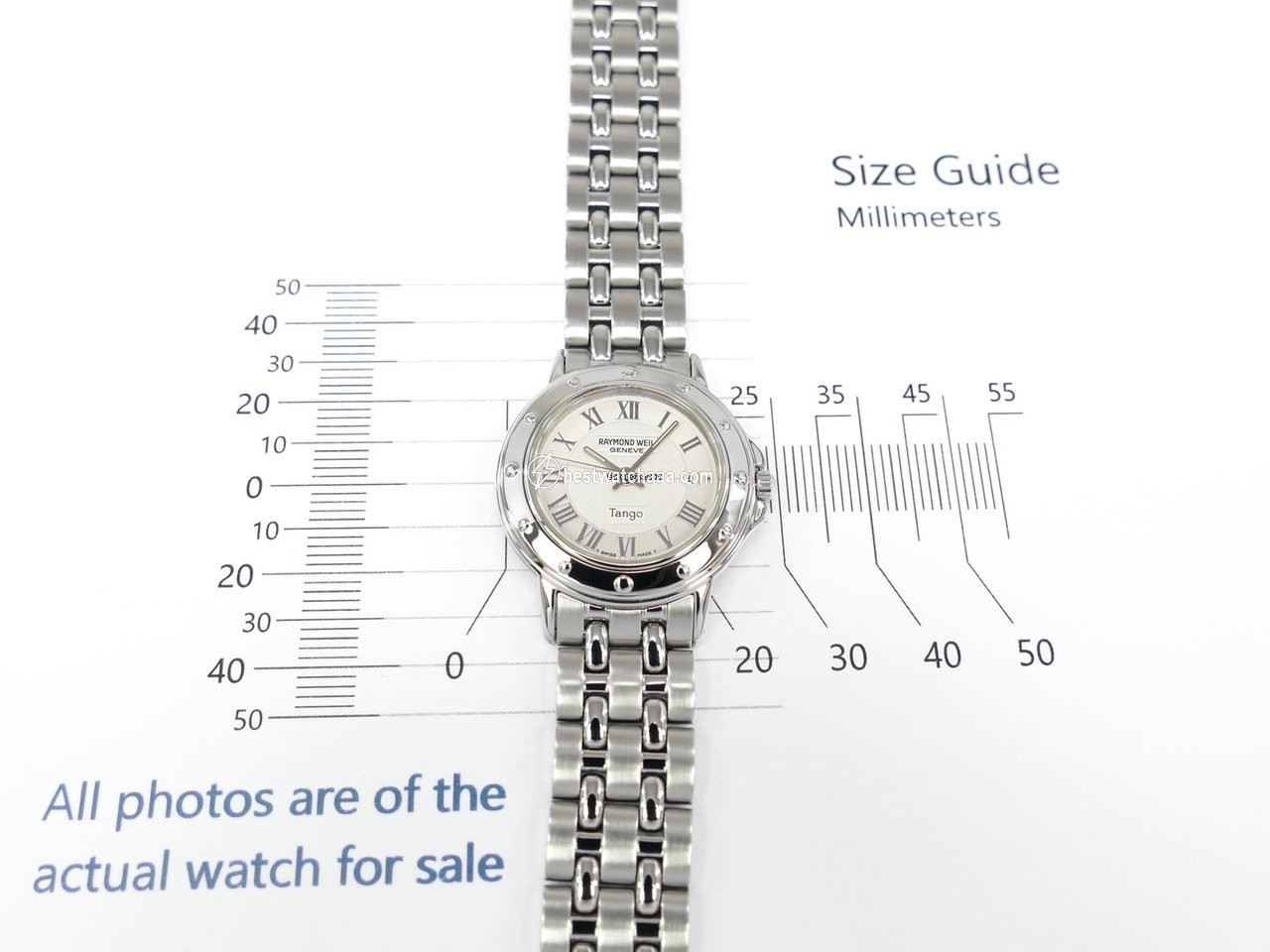 IMG_9086 Raymond Weil Tango Womens watch Quartz Steel 5360 3