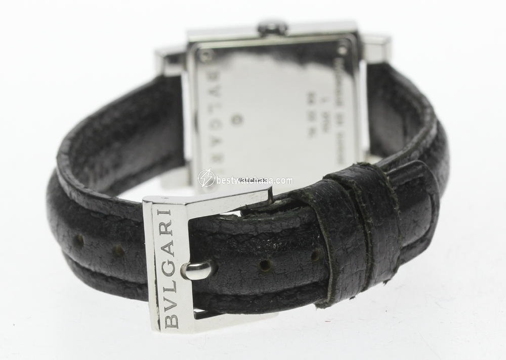 IMG_9086 Bulgari Quadrato Womens watch Quartz Steel SQ22SLS 3