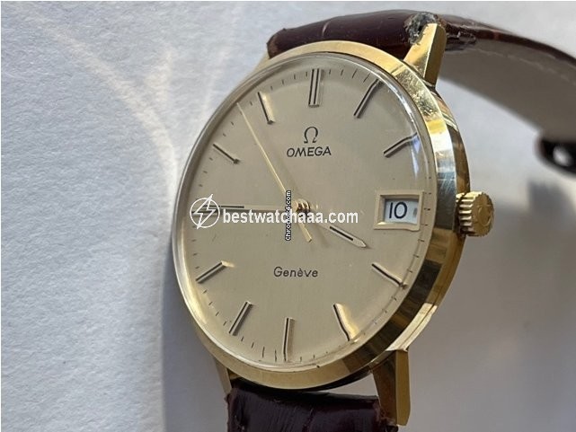 IMG_9086 Omega Geneve Mens watch Unisex Manual winding Yellow gold 132 051 3