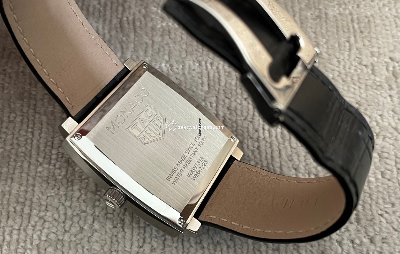 IMG_9086 TAG Heuer Monaco Lady Mens watch Unisex Quartz Steel WAW131A.FC6177 3