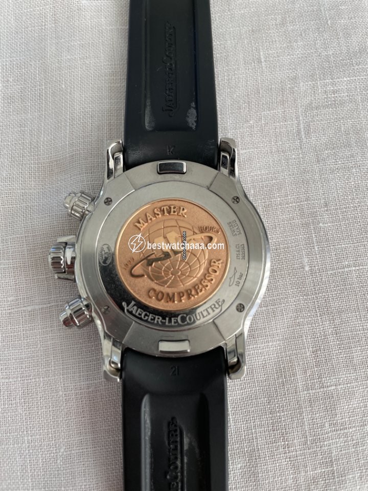 IMG_9086 Jaeger-LeCoultre Master Compressor Chronograph Mens watch Unisex Automatic Steel 175.8.C1 3