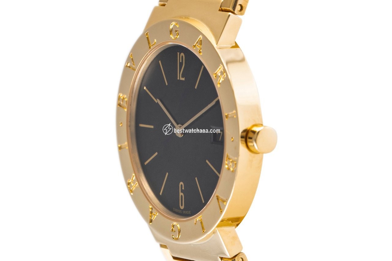 IMG_9086 Bulgari Bulgari Mens watch Unisex Quartz Yellow gold BB33GG 3