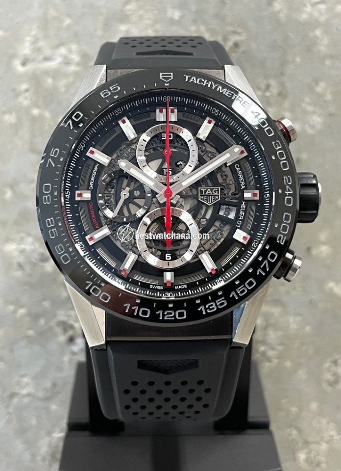IMG_9086 TAG Heuer Carrera Calibre HEUER 01 Mens watch Unisex Automatic Steel CAR2A1Z-0 3