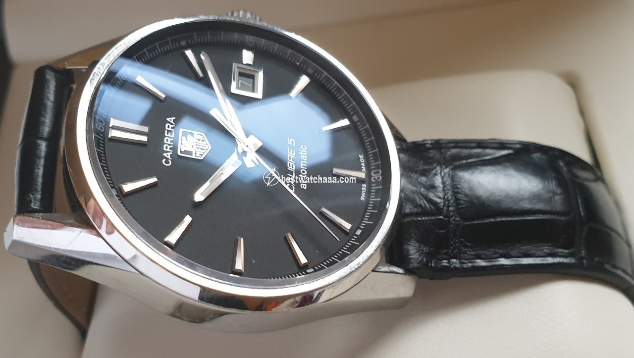 IMG_9086 TAG Heuer Carrera Calibre 5 Mens watch Unisex Automatic Steel WAR211A.BA0782 3