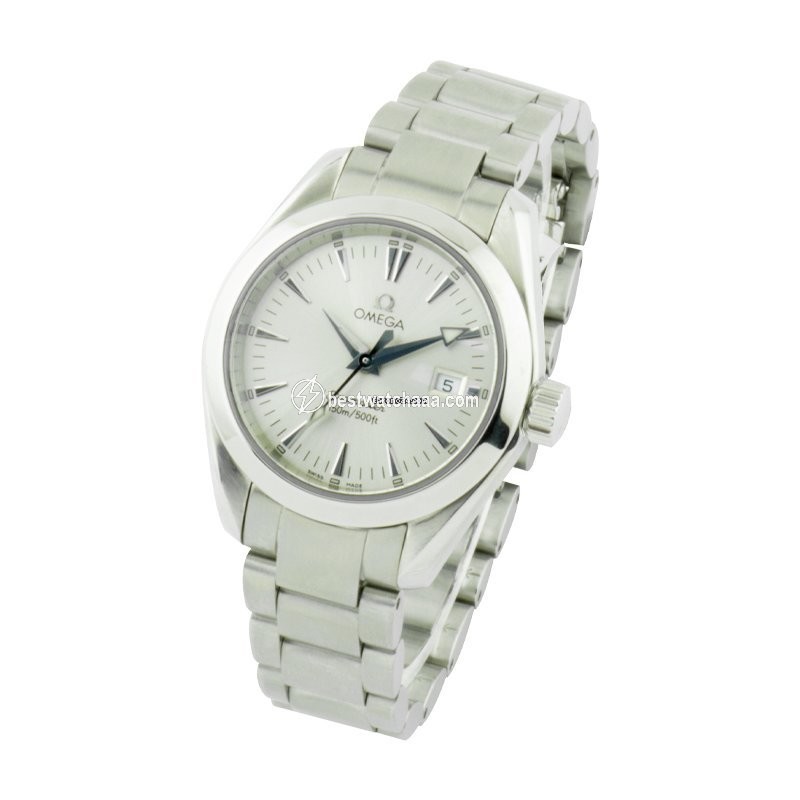 IMG_9086 Omega Seamaster Aqua Terra Womens watch Quartz Steel 2573.70.00 3