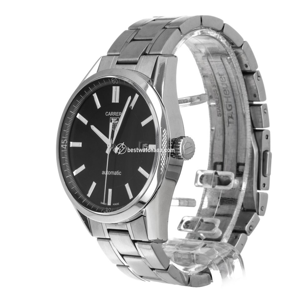 IMG_9086 TAG Heuer Carrera Calibre 5 Mens watch Unisex Automatic Steel WV211B 3