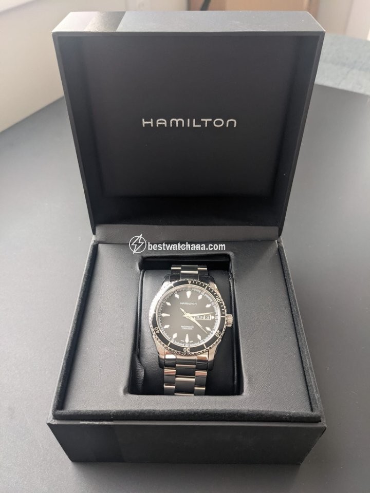 IMG_9086 Hamilton Jazzmaster Seaview Mens watch Unisex Automatic Steel H37565141 3