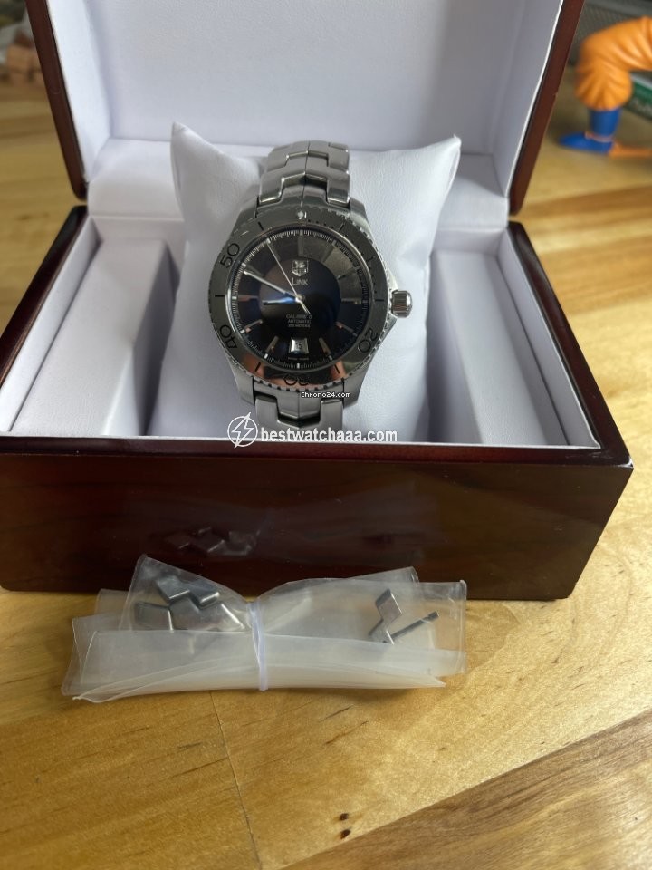 IMG_9086 TAG Heuer Link Calibre 5 Mens watch Unisex Automatic WJ201D 3