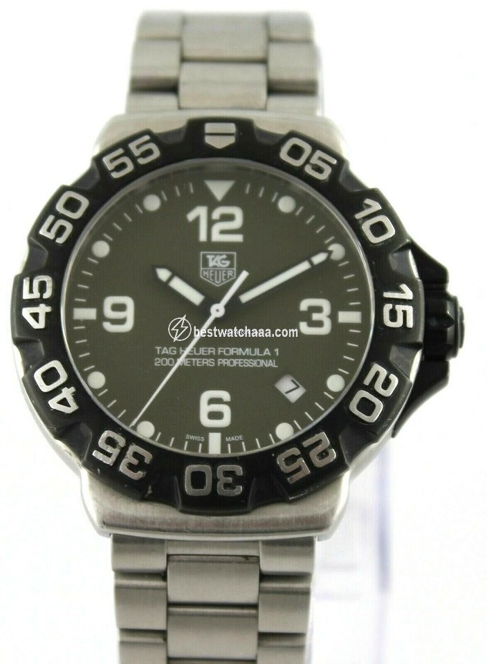 IMG_9086 TAG Heuer Formula 1 Quartz Mens watch Unisex Quartz Steel WAH1113.BA0858 3
