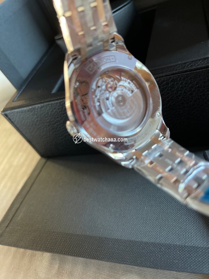 IMG_9086 Baume & Mercier Clifton Mens watch Unisex Gold Steel MOA10140 3