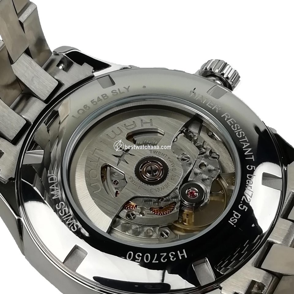 IMG_9086 Hamilton Jazzmaster Open Heart Mens watch Unisex Quartz Steel H32705142 3