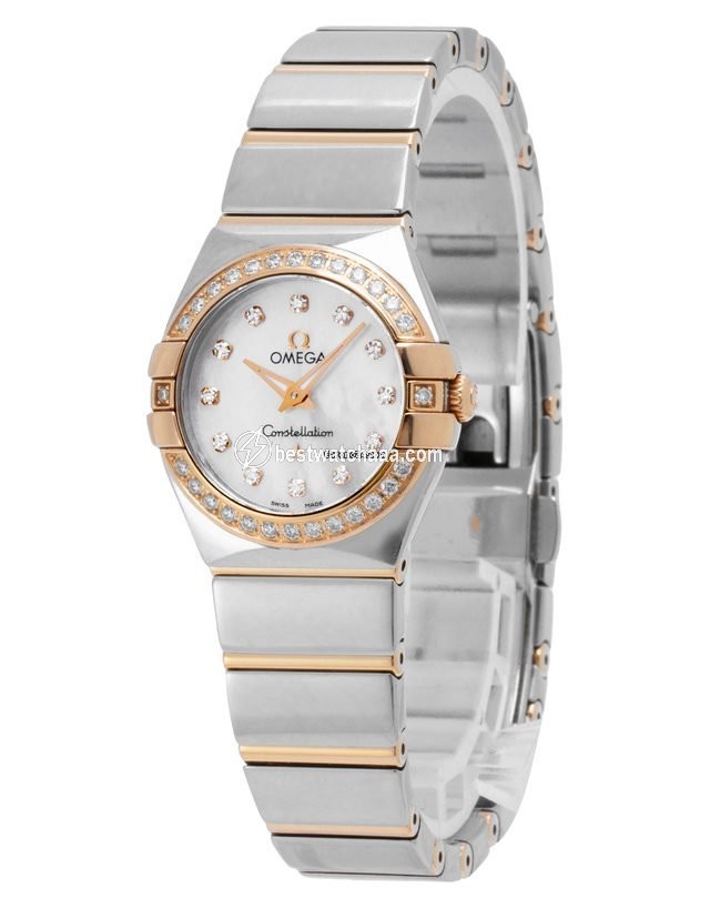 IMG_9086 Omega Constellation Quartz Mens watch Unisex Quartz Steel 123.25.24.60.55.005 3
